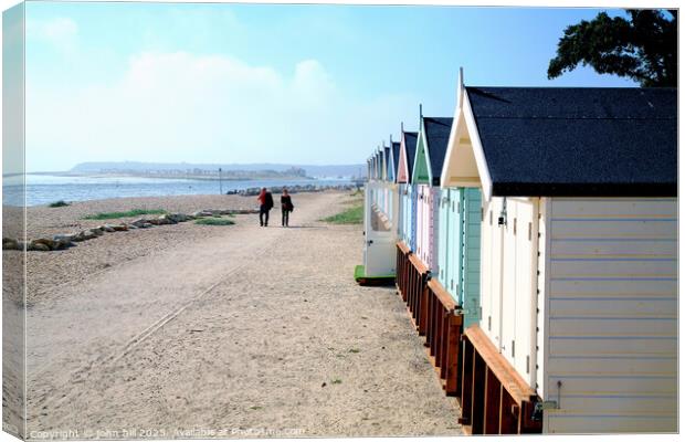 Mudeford, Christchurch, Dorset. Canvas Print by john hill