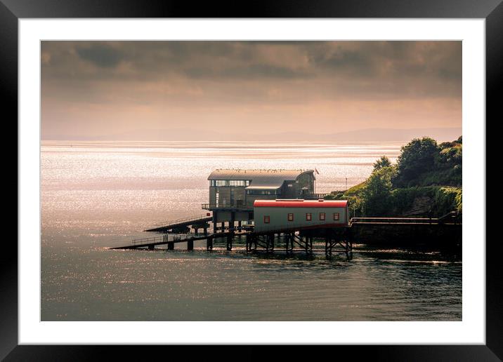 Tenby Lifeboat Station Framed Mounted Print by Tim Hill