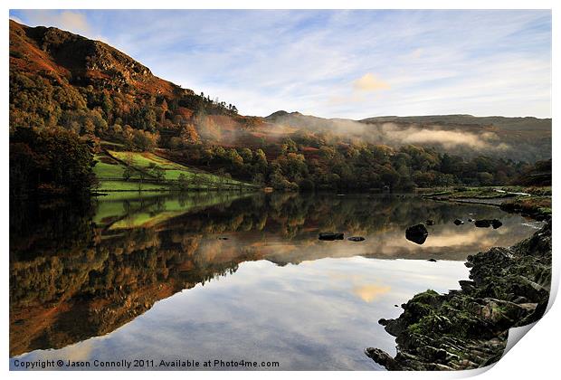 Rydalwater Views Print by Jason Connolly