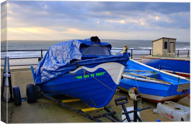 The Life Of Filey Canvas Print by Steve Smith