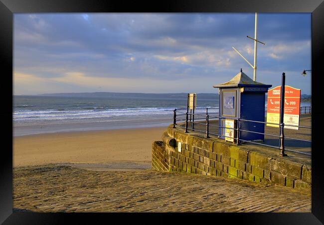 Filey Seafront Framed Print by Steve Smith