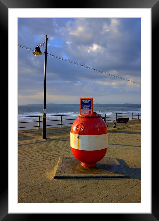 Filey Seafront Framed Mounted Print by Steve Smith