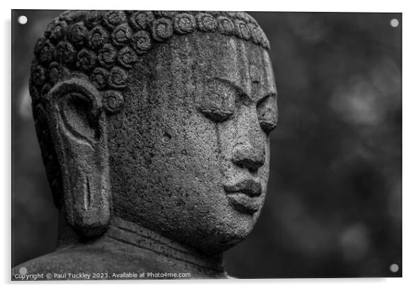Buddha Acrylic by Paul Tuckley