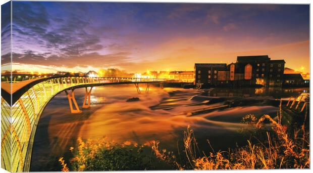 Castleford West Yorkshire Canvas Print by Tim Hill