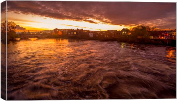 Castleford West Yorkshire Canvas Print by Tim Hill