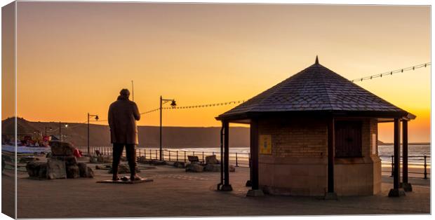 The Beauty of Filey Seafront Canvas Print by Tim Hill
