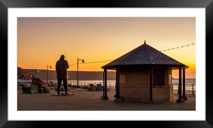 The Beauty of Filey Seafront Framed Mounted Print by Tim Hill