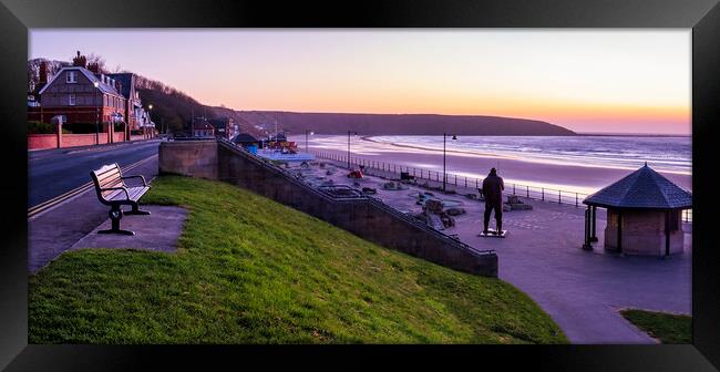 Filey Seafront Framed Print by Tim Hill