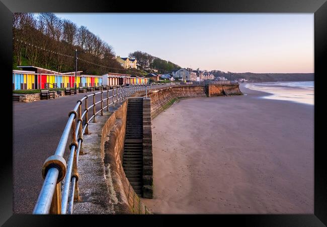 Colourful Memories at Filey Beach Framed Print by Tim Hill