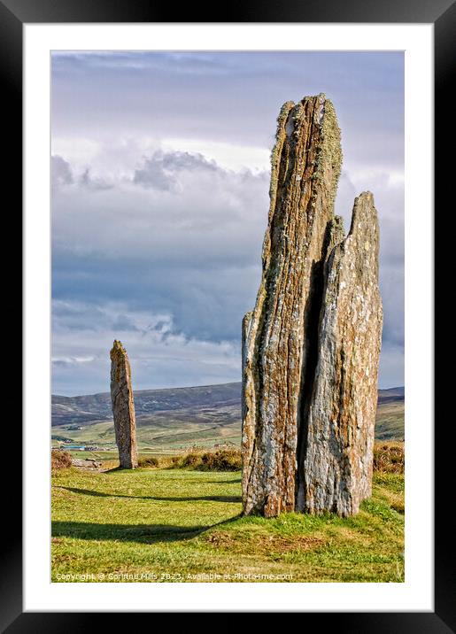Ring of Brodgar, Orkney Islands Framed Mounted Print by Corinne Mills