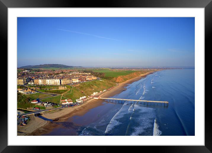 Saltburn By The Sea Pier Framed Mounted Print by Steve Smith