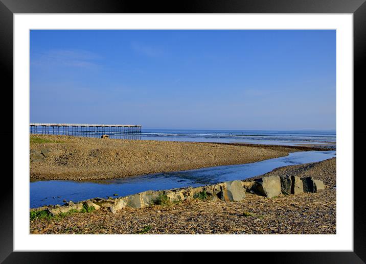 Saltburn By The Sea  Framed Mounted Print by Steve Smith