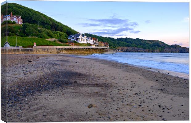 Sandsend North Yorkshire Canvas Print by Steve Smith