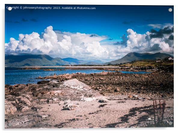 Connemara - a wild, rugged landscape Acrylic by johnseanphotography 