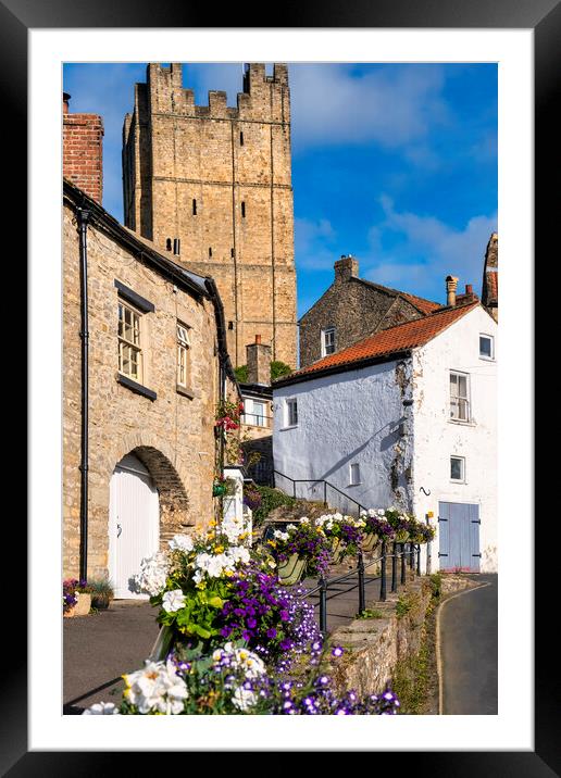 Richmond North Yorkshire Framed Mounted Print by Tim Hill