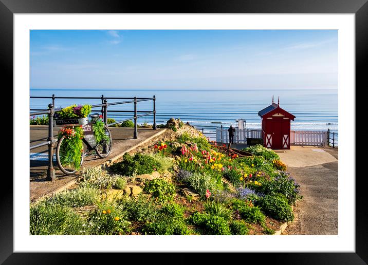 Saltburn Cliff Lift Framed Mounted Print by Tim Hill