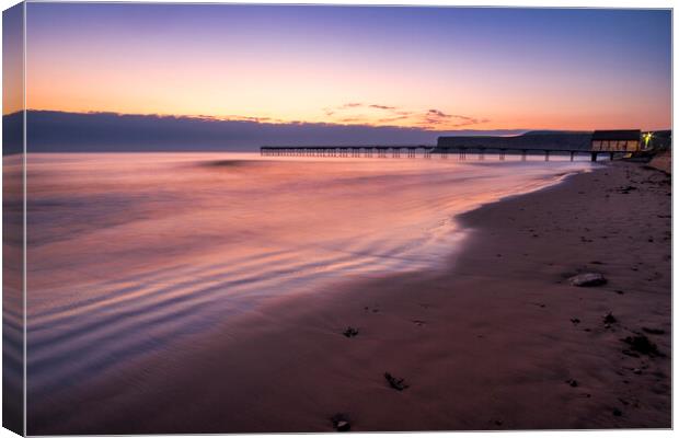 Saltburn by the sea Canvas Print by Tim Hill