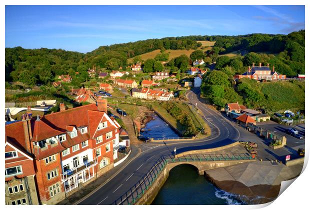 Sandsend North Yorkshire Print by Steve Smith