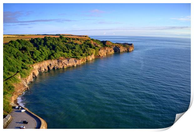 Sandsend North Yorkshire Print by Steve Smith