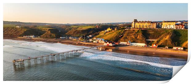 Majestic Pier View Print by Tim Hill