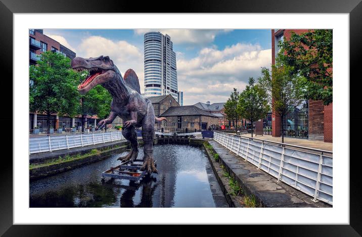 Granary Wharf Leeds Framed Mounted Print by Tim Hill