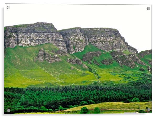 Poisoned Glen Acrylic by Stephanie Moore