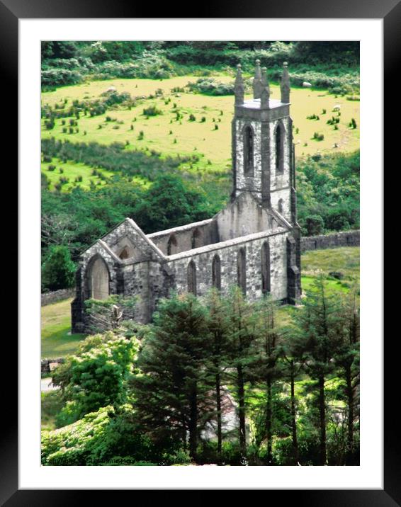 Abandoned church of  Donlewey Framed Mounted Print by Stephanie Moore