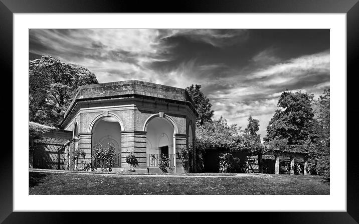 The Colonnades at Valley Gardens, Harrogate Framed Mounted Print by Darren Galpin