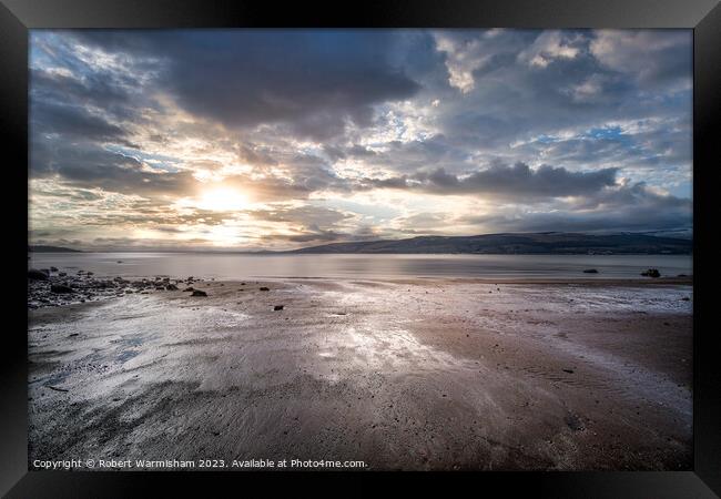 Majestic Scottish Sunset Framed Print by RJW Images
