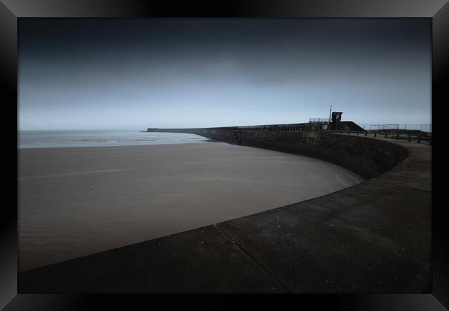 Newhaven Harbour Framed Print by Mark Jones