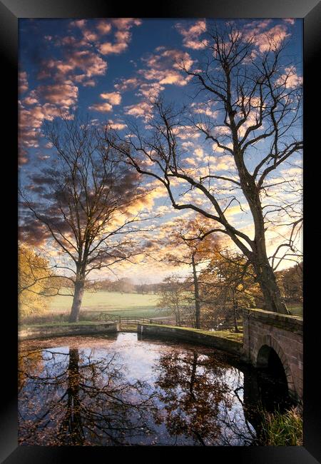 Autumn Sunset Wakefield Framed Print by Tim Hill