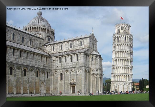 The Splendour of Pisa Framed Print by Jim Jones