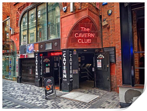The Cavern Club, Liverpool Print by Darren Galpin