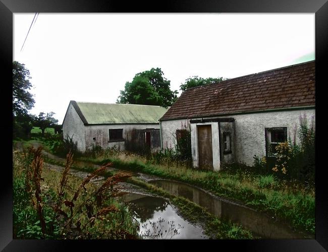 abandoned buildings Framed Print by Stephanie Moore