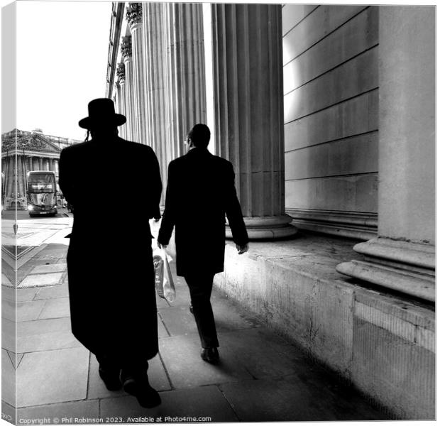 Bank of England Canvas Print by Phil Robinson
