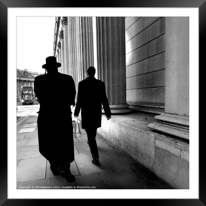 Bank of England Framed Mounted Print by Phil Robinson