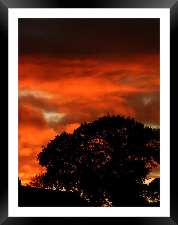 Pembrokeshire Sunset Framed Mounted Print by Steve Purnell