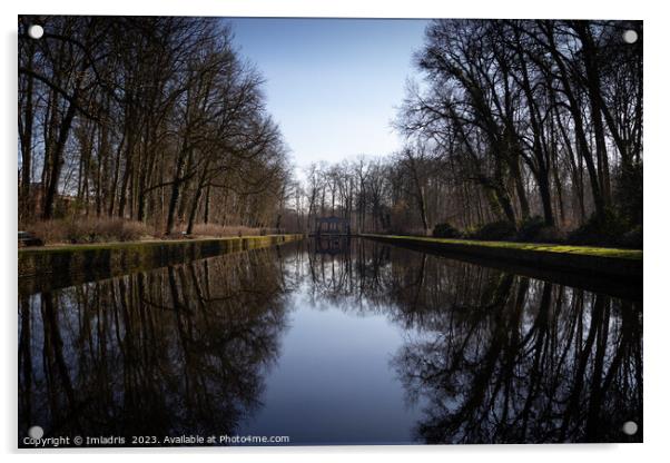 Stads Park Aalst, Belgium Acrylic by Imladris 