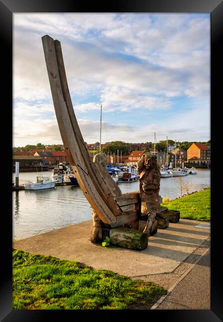 Fishermen Memorial Framed Print by Steve Smith