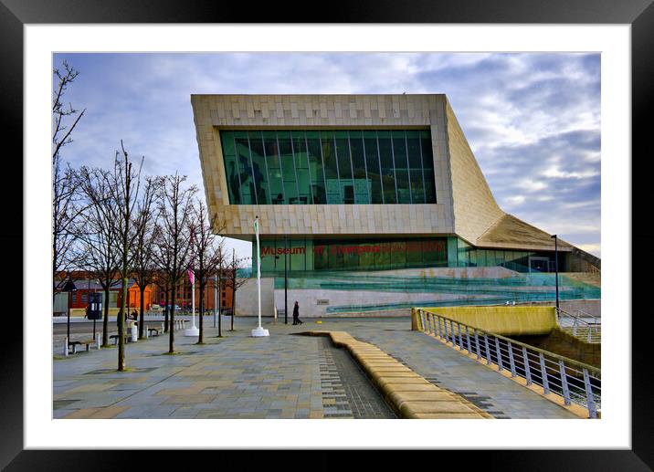Museum of Liverpool Framed Mounted Print by Steve Smith
