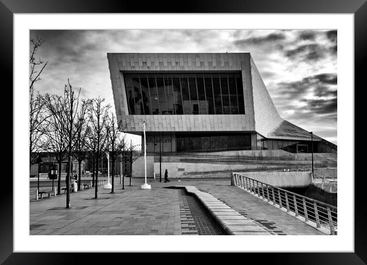 Museum of Liverpool Framed Mounted Print by Steve Smith
