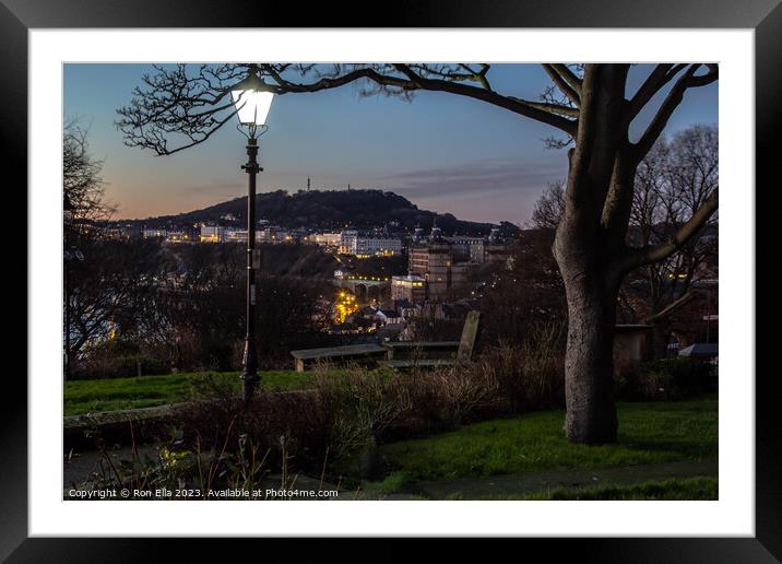 Scarborough's Serenity Framed Mounted Print by Ron Ella