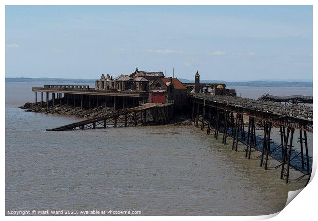 A Pier with Hope. Print by Mark Ward