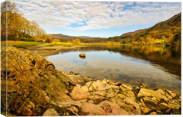 Rydal Water Canvas Print by Steve Smith