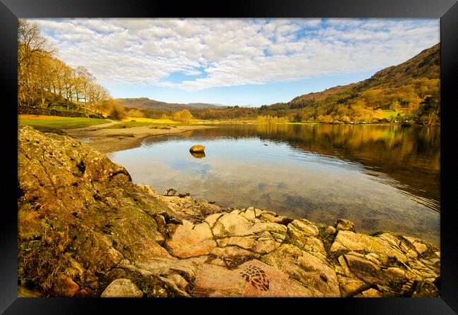 Rydal Water Framed Print by Steve Smith