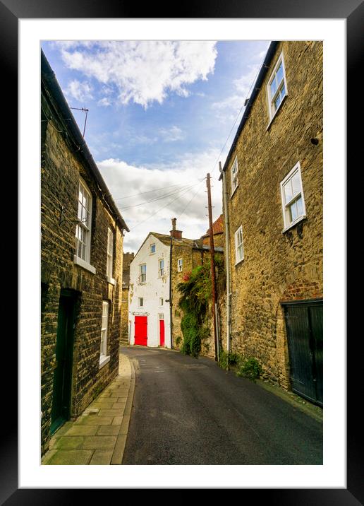 Millgate Richmond North Yorkshire Framed Mounted Print by Steve Smith