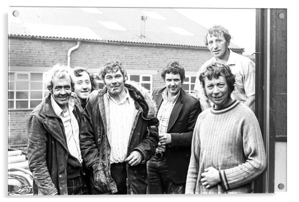 The Black Country Navvies  Acrylic by Steve Taylor