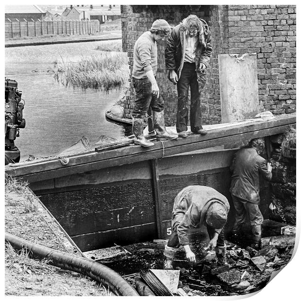Black Country Navvies # 2 Print by Steve Taylor