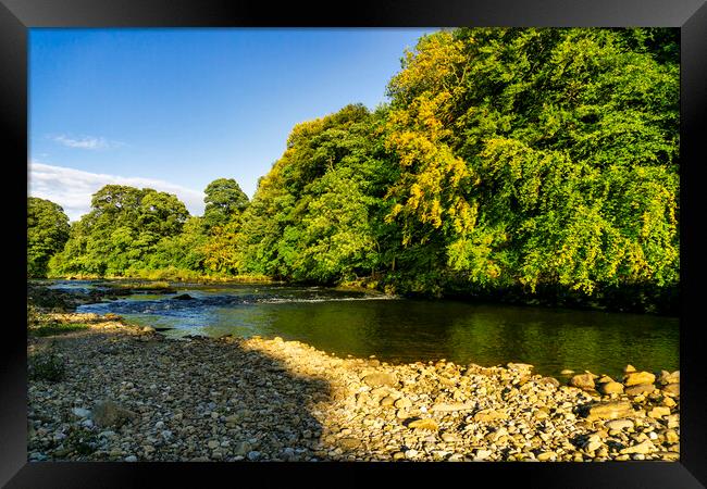 Majestic Views of River Swale Framed Print by Steve Smith