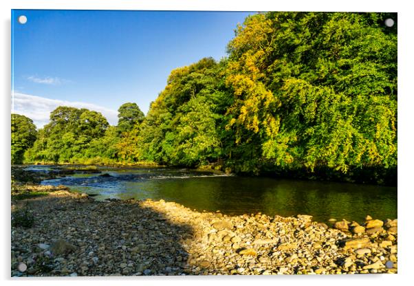 Majestic Views of River Swale Acrylic by Steve Smith